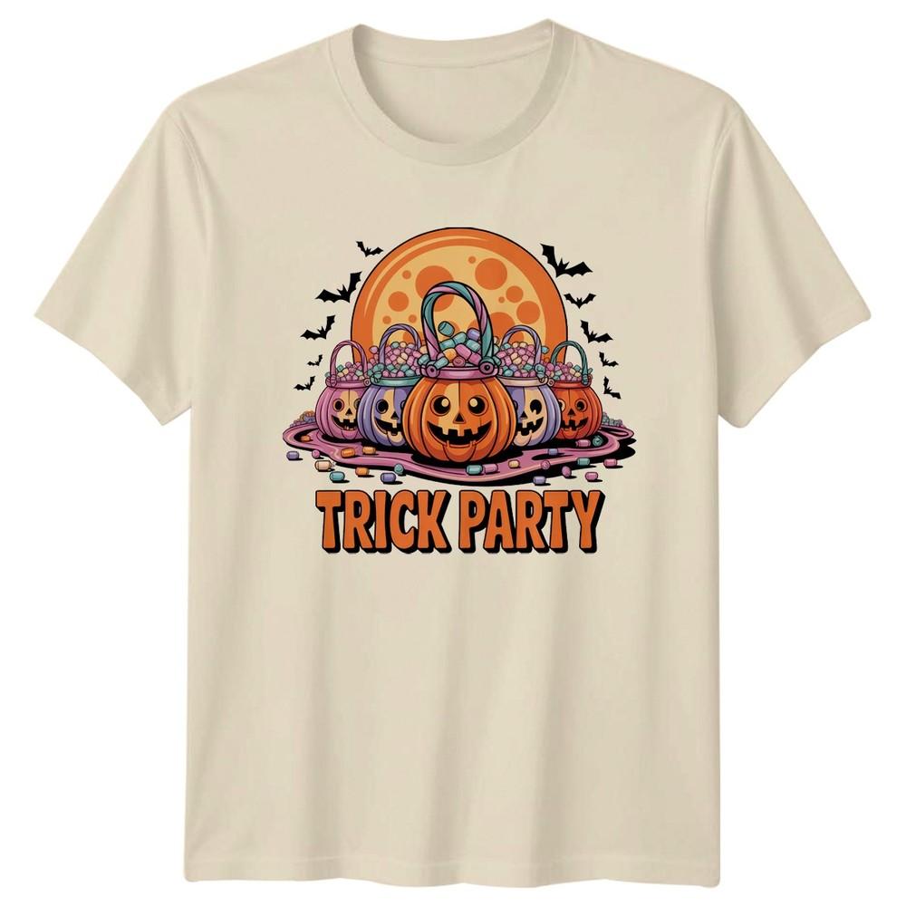 Trick Party TShirt Halloween Gift For Him And Her