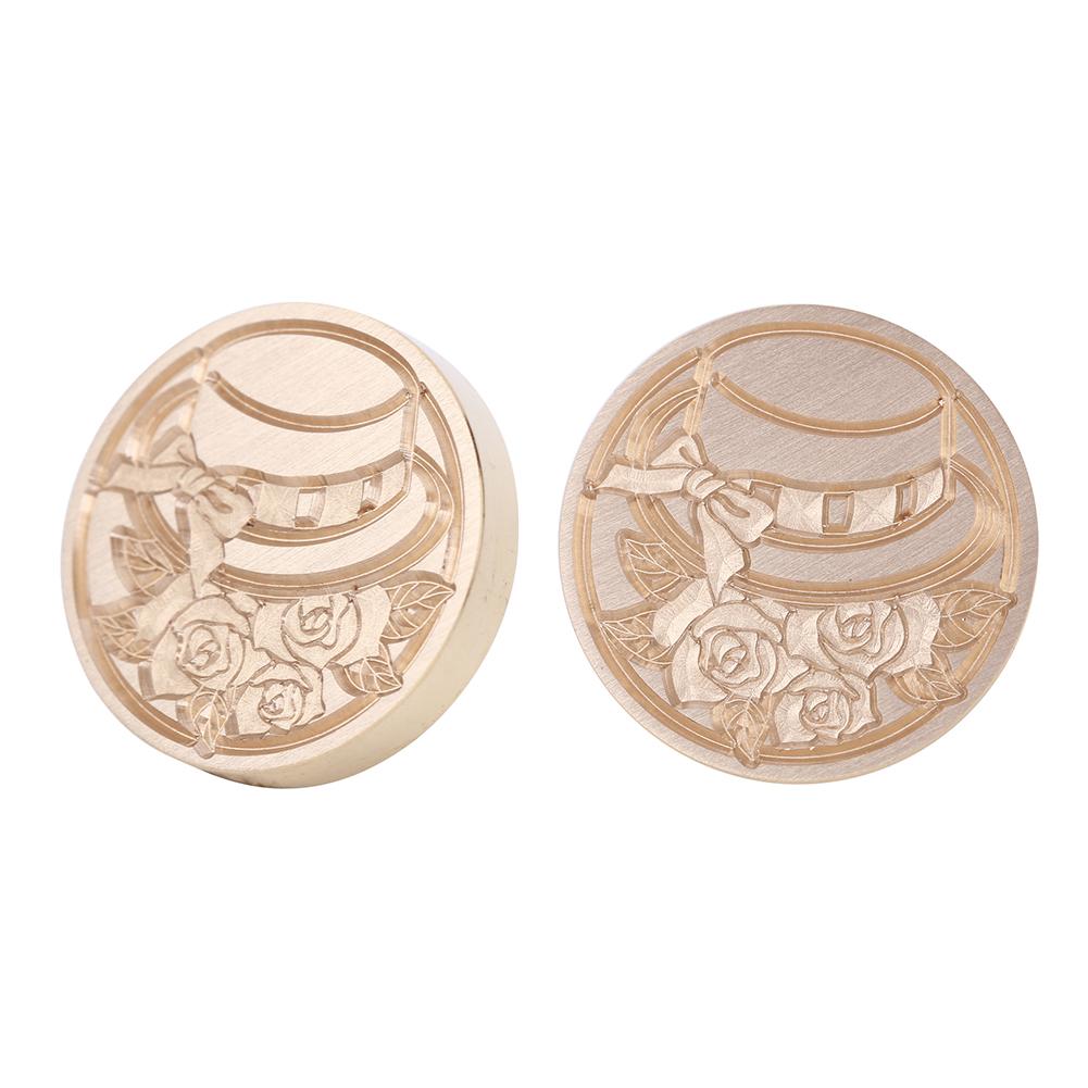 Розарий Ретро печать сургучная печать головка огненная краска для приглашения подпись