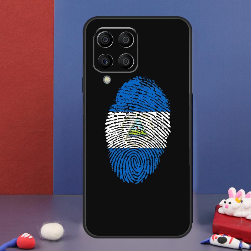 Чехол с флагом Никарагуа для Samsung Galaxy M31 M21 M11 M13 M54 M34 M14 M56 M36 M16 M53 M32 M52 M35 M55 M15 M06