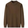 Men's Heavyweight 100% Merino Wool Mock Neck Sweater