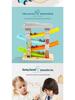 Tebao'er Baby Boy Wooden Toy Car Slide Track Educational Set