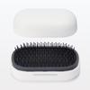 MUJI Vibrating Hair Brush White Width 10.6 X Depth 5.6 X Height 4.5cm MJ-VHB1/44821862