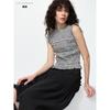 Uniqlo Япония Складки Футболка без рукавов