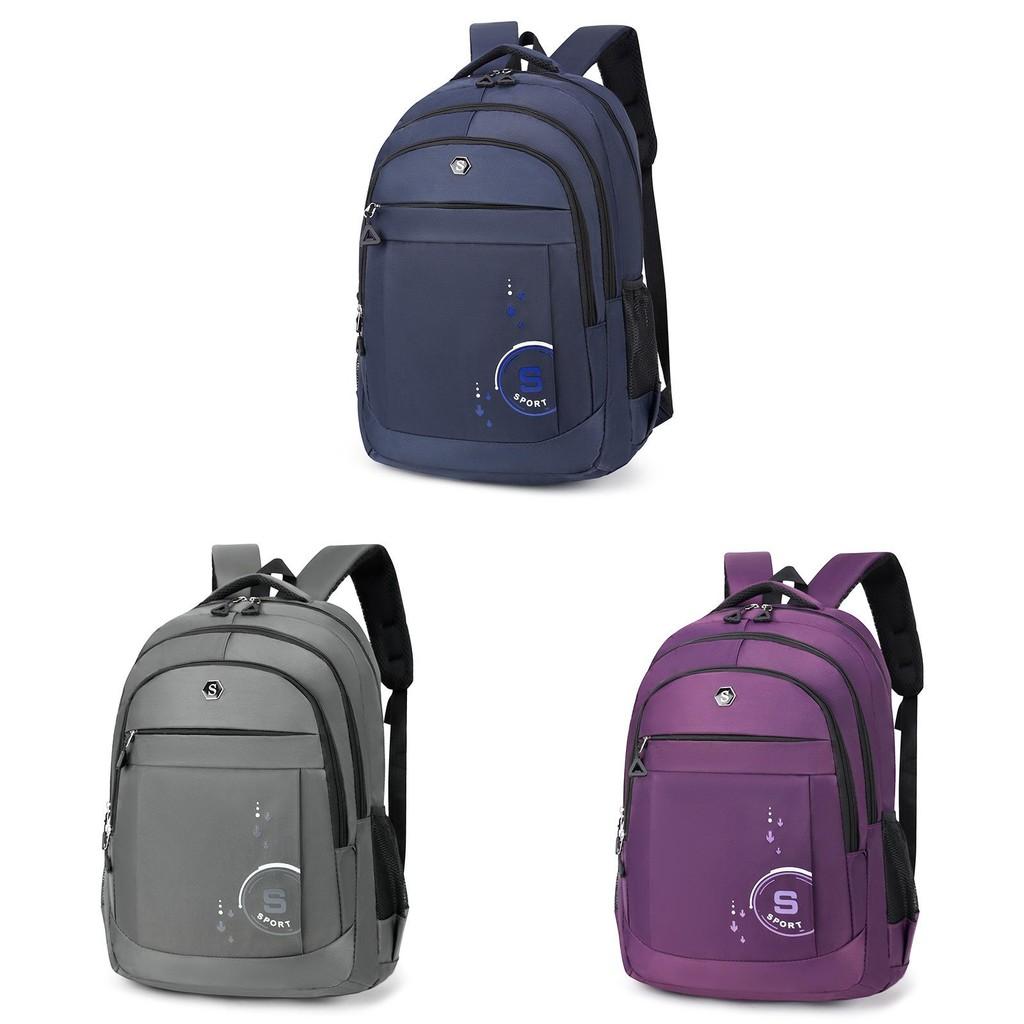 Travel Backpack Unisex Oxford Fabric 16in Laptop Compartment College Office