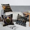 S-Sabaton band Чехол для офисной подушки Подушка для сиденья автомобиля 45X45 см Чехол для поясничной подушки Чехол для диванной подушки
