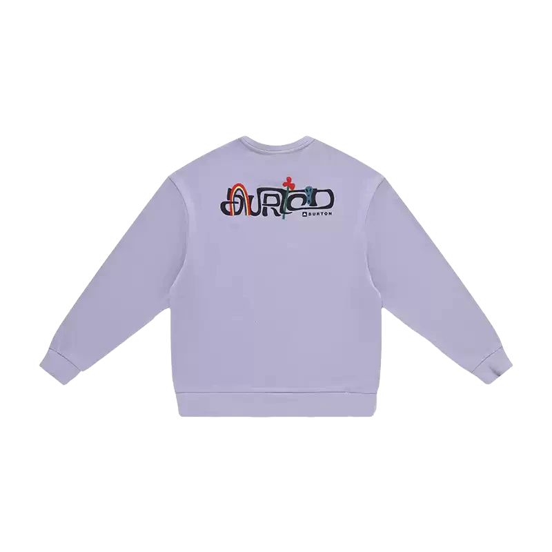 BURTON Sweatshirts Unisex Crew Neck Moderate Mock Two-Piece 925235