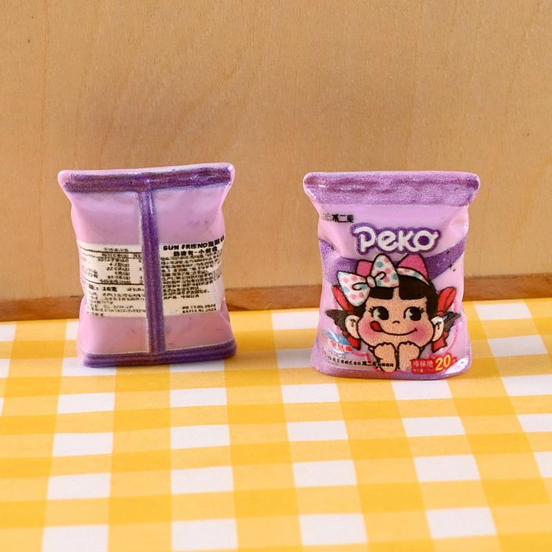 6 шт. кукольный домик миниатюрная смоляная конфетная модель мини закуска для миниатюрного кукольного домика декор игрушки аксессуары