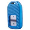 Carbon Fiber Key Shell for Honda Civic, Accord, URV, Breeze, Avancier, CRV, Inspire - Car Decoration Accessory.