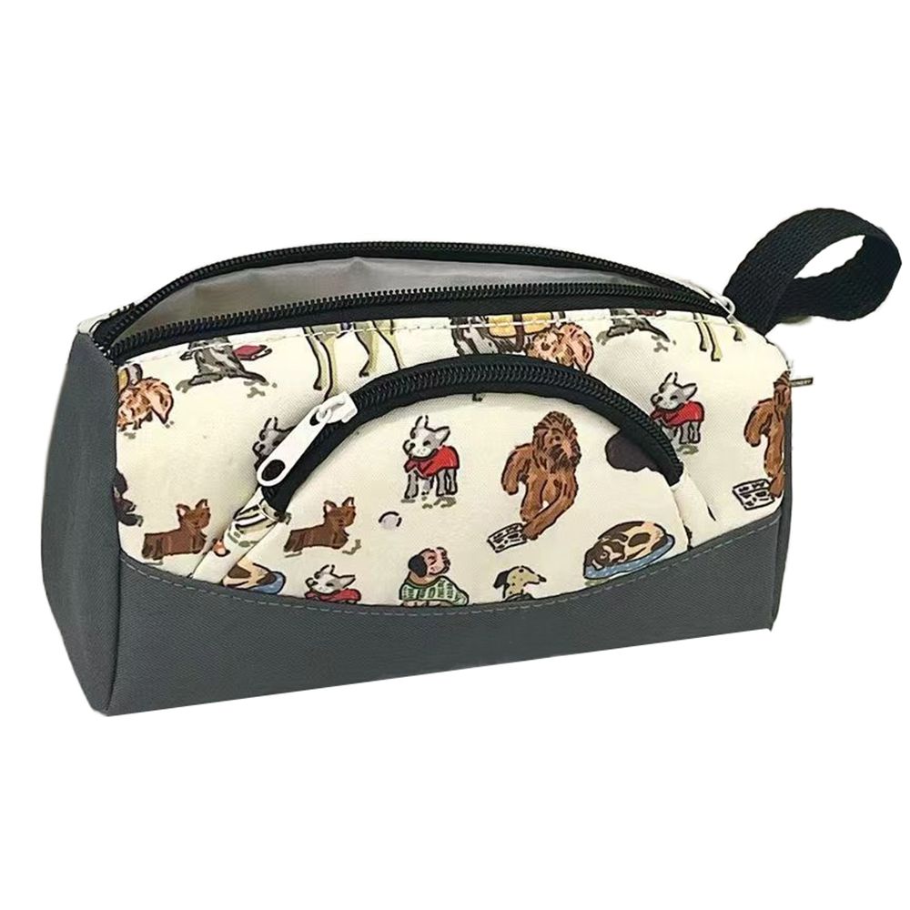 Storage Bag Pencil Case Cute Puppy Dog Pen Bag School Supplies Stationery Bag  Students Stationery