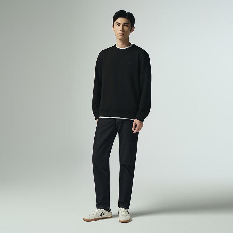Lilang Men's Thermal Loose Fit Crewneck Sweatshirt