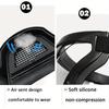 Splashproof Transparent Face Shield - Durable Plastic Protective Mask for Outdoor