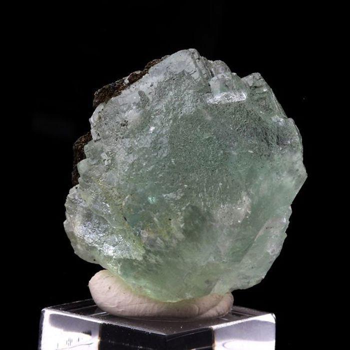 Pierres et Minéraux. Fluorite + Pyrite. 152.5 ct. Aouli, Midelt Province, Drâa-Tafilalet, Maroc.