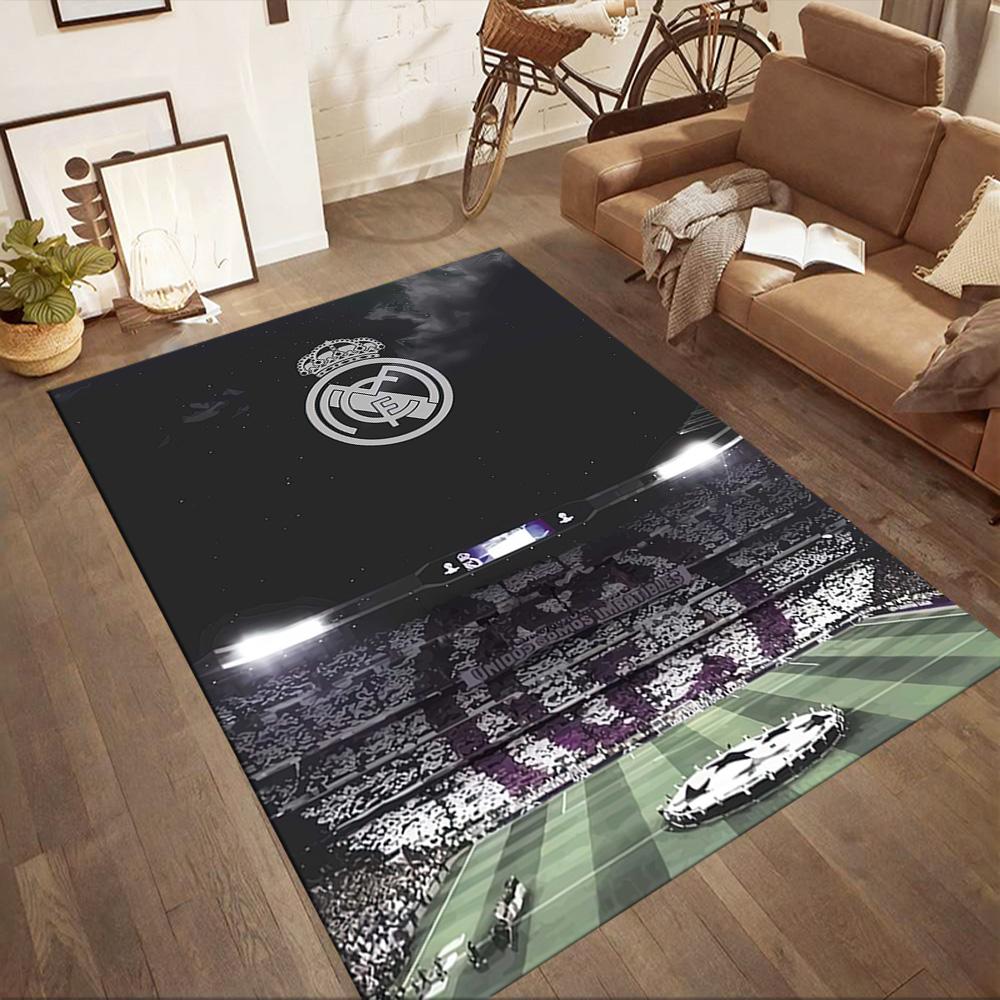 Real Madrid Floor Rug Office Rug Design For Study Room Dormitory Hallway Playrooms Antislip Carpet Office Home Decor Spiritual Gift