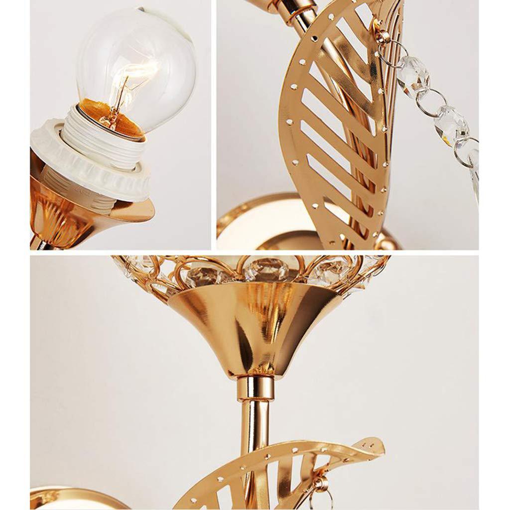 Хрустальные настенные бра Настенная лампа для спальни Круглые Современные прикроватные настенные светильники Осветительный прибор для столовой прихожей с патроном E27