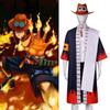 Premium Quality Portgas·d· Ace Cosplay Costume For Adults Same With The Anime