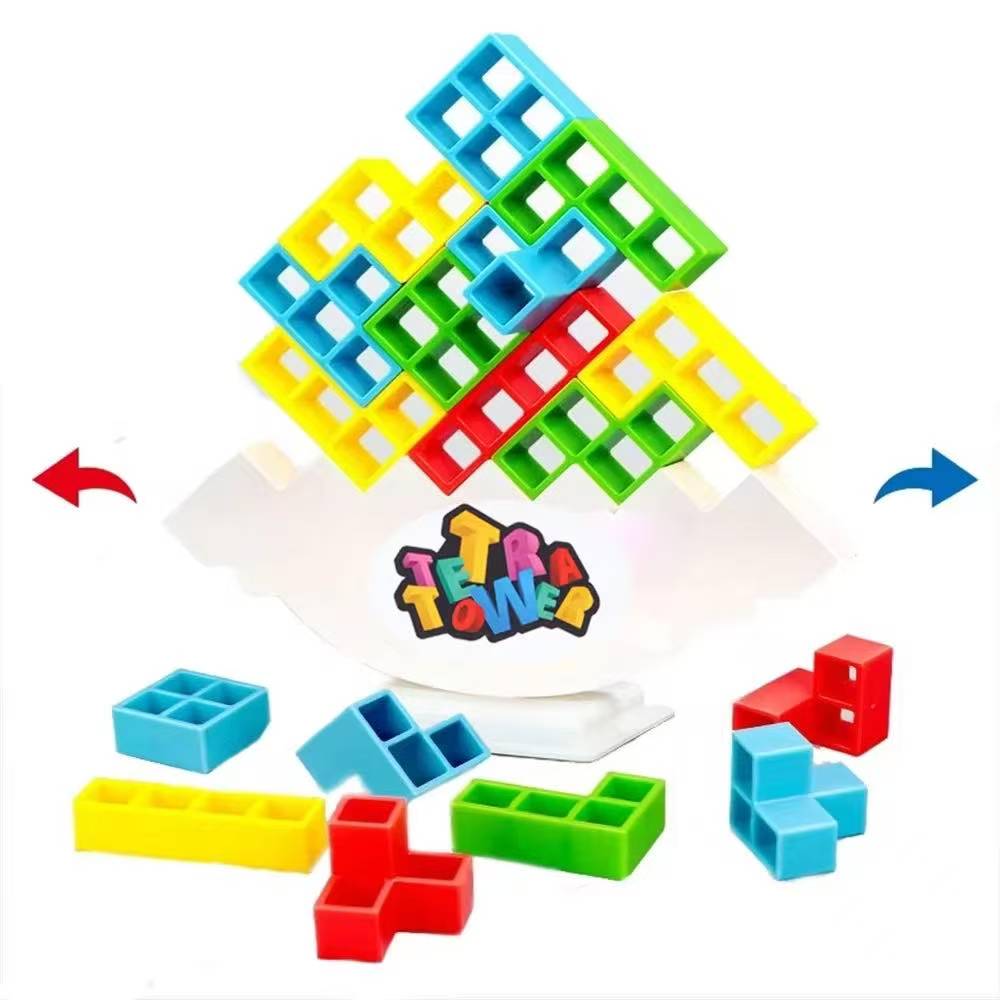 Нетоксичные башни Тетрис Балансирующие stacking-игрушки Детские кубики Балансирующая башня Настольная игра Умные Балансирующие stacking-игрушки для детей