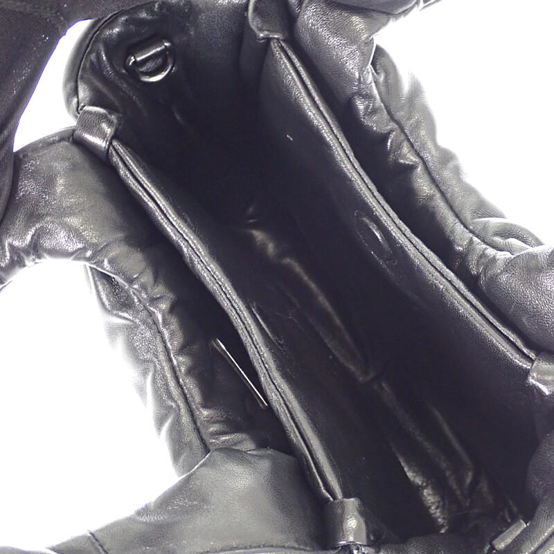 Prada 1BA359 Сумка черная кожаная Женская