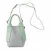 0656 Crossbody Shoulder Mini Tote Bag Baby Lou Point Handle BR [Route] POINT-handle (03 Gray)