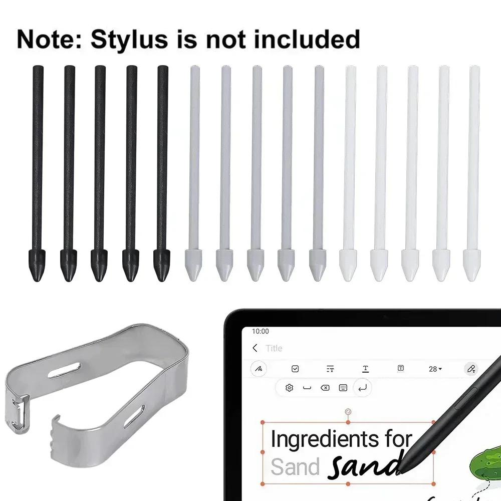 Наконечники для стилуса S Pen Samsung Замена S-карандаша Запасной наконечник для Samsung Galaxy Tab S10/S10 Ultra/S9/S8 с пинцетом для снятия