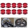 10Pcs Single Speed Chainring Bolts M8 Bicycle Chainring Bolts Chain Ring Bolts  Bike Components