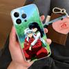 Чехол для телефона Samsung S26 S25 S24 S23 S22 S21 S20 FE Note20 Note10 Аниме Инуяша Plus Ultra Edge 5G Прозрачный Мягкий ТПУ Чехол