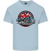 British Motorcycle Union Jack Flag Biker Chopper Unisexs Light Cotton TShirt