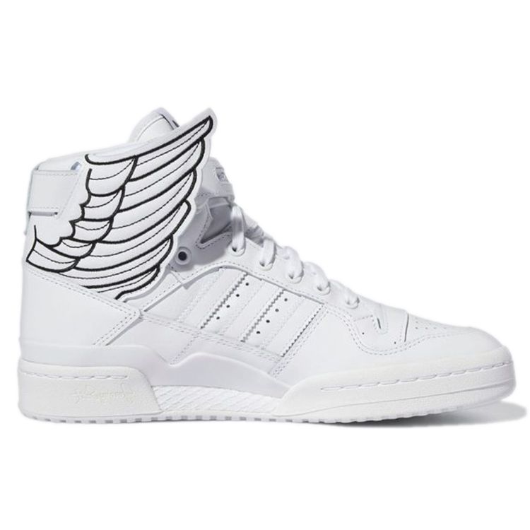Jeremy Scott x adidas Wings 4.0 Cloud White Унисекс Кроссовки Core-Black GX9445