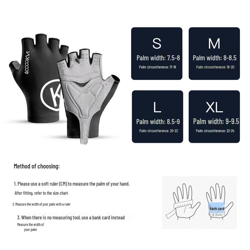 Forty Thousand Kilometers Half-Finger Cycling Gloves