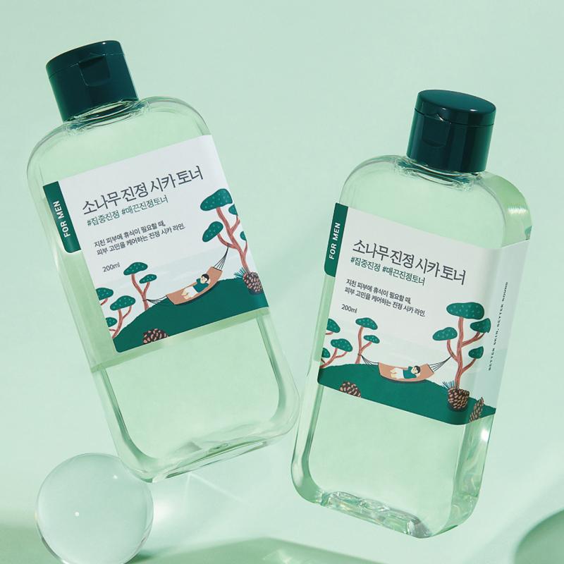 ROUND LAB Для мужчин Pine Tree Soothing Cica Toner 200 мл