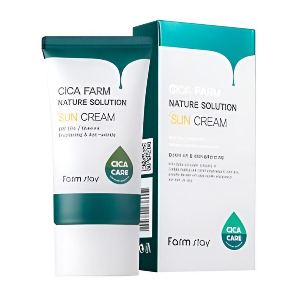 Farmstay Cica Farm Nature Solution Sun Cream SPF 50+/PA++++ 50g