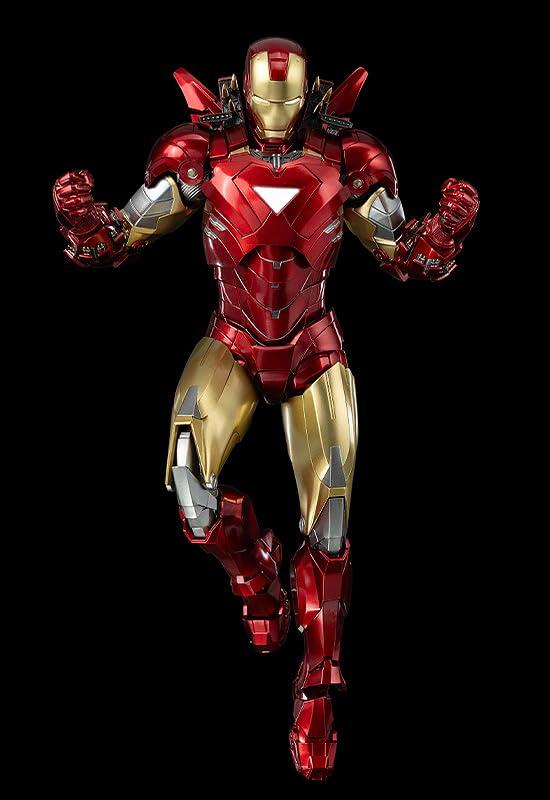 DLX Marvel Studios The Infinity Saga Iron Man Mark 6 Iron Man Mark Scale Metal Painted Movable Figure [DLX 6] 1/12 ABS&PVC&zinc Alloy&other