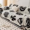 Chenille Sofa Cover Cloth Ins Wind Dustproof Household Minimalist Modern Sofa Towel Anti-Scratching Sofa Cover Cushion