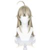 Genshin Impact Kirara Cosplay Wig with Perfect for School Cultural and Photo Lightning Bolt Pattern Wig, Heat-Resistant, Net, Events, Festivals,