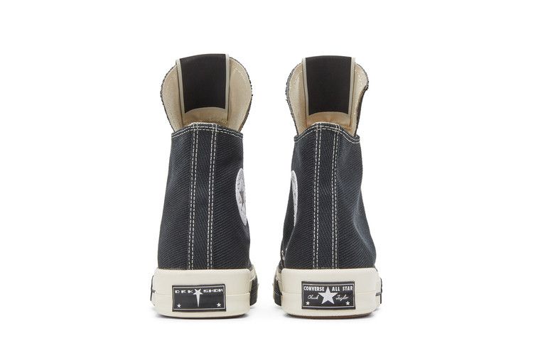 Men's Sneakers Converse DRKSTAR Hi Rick Owens DRKSHDW Black Egret Black/White/Egret