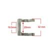 2x Клипсы-держатели форсунок омывателя фар Для Mazda Toyota Camry Nissan 85272-75050