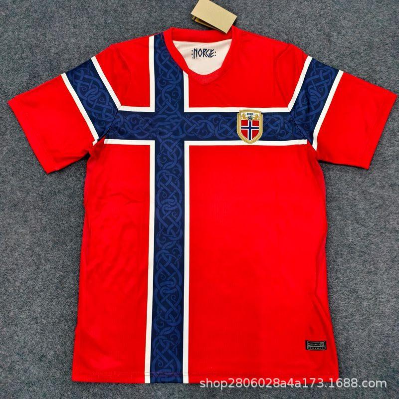 Norway National Team 2026-2027 Home Away Soccer Jersey Training Kit Men Adult Fall Winter