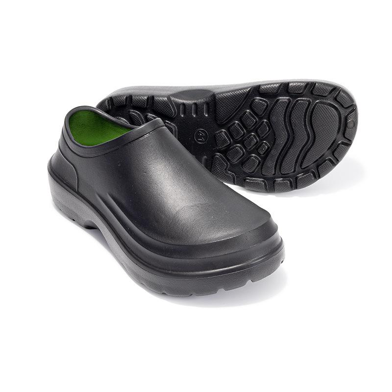 Сандалии для мужчин на открытом воздухе, водонепроницаемые, маслостойкие, для медсестры, повара, легкие сандалии для сада из ЭВА, повседневные тапочки, пляжная обувь Aqua Shoes