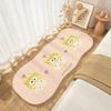 Wavy Long Cartoon Animal Print Running Blanket, Bathroom Non Slip Floor Mat, Bedroom Soft Floor Mat, Home Decoration