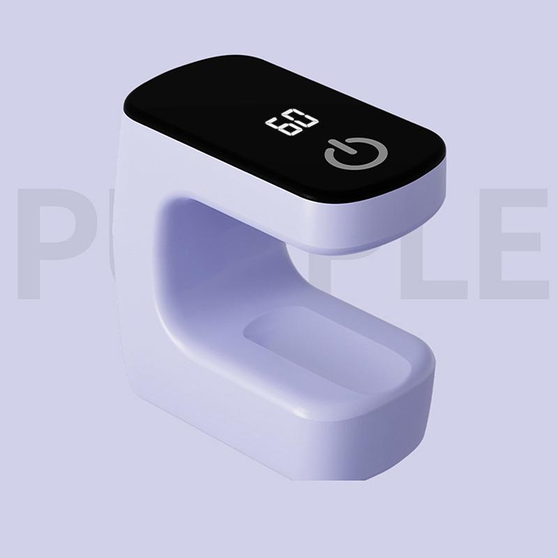 Перезаряжаемая мини УФ-светодиодная лампа для сушки ногтей Портативная USB-лампа для быстрой сушки гель-лака Маникюрный инструмент