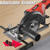 45° Adjustable  Grinder Retrofit Cutting Machine Cutting Depth Positioning Bracket Angle Slotting Base for100-125MM Angle Grinder