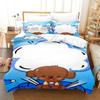 Cute Dog Bedding Set Single Twin Full Queen King Size Bed Set Aldult Kid Bedroom Duvetcover Sets 3D Print Anime Bed Sheet Set