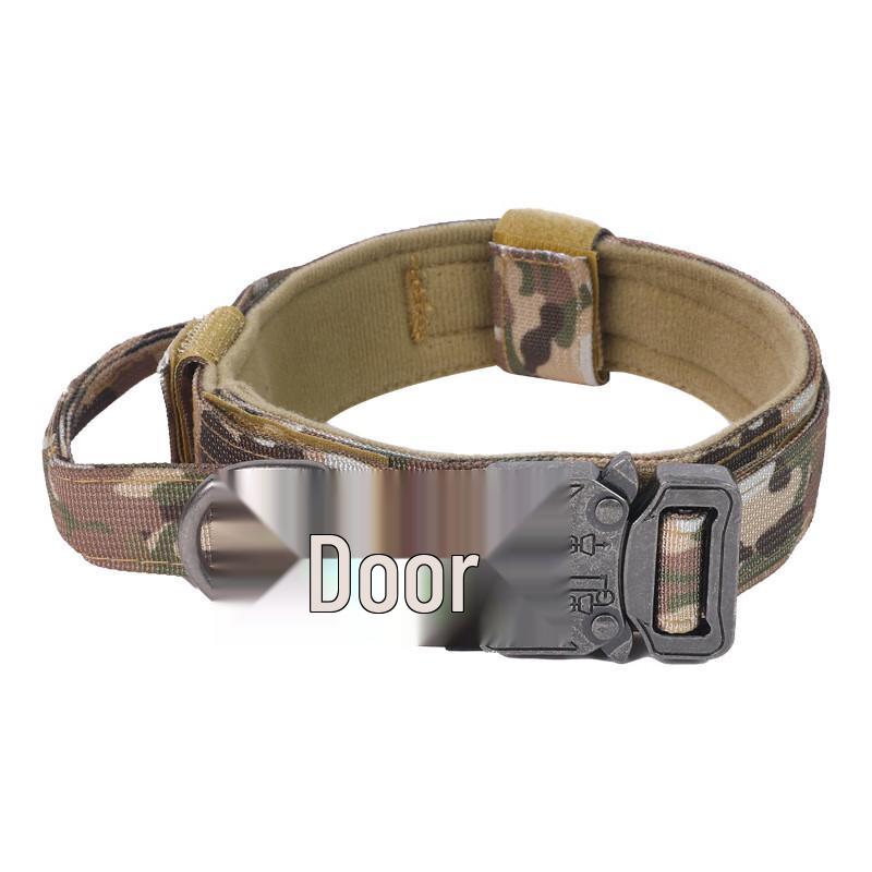 Tactical Nylon Dog Collar with Alloy Buckle