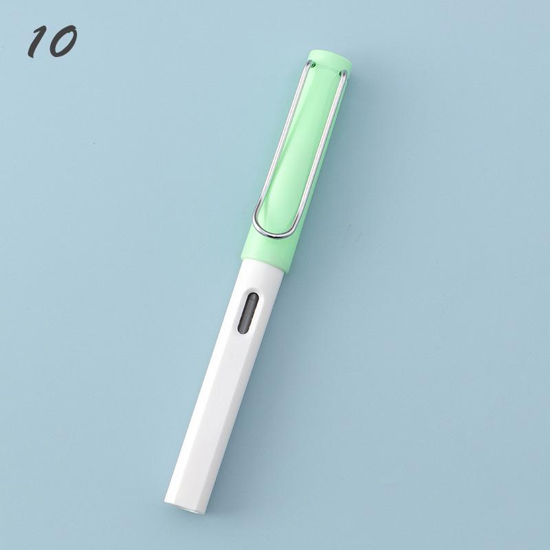 25 цветов, авторучка из алюминиевого сплава, классическая чернильная ручка для бизнеса, офиса, 0,38/0,5 мм