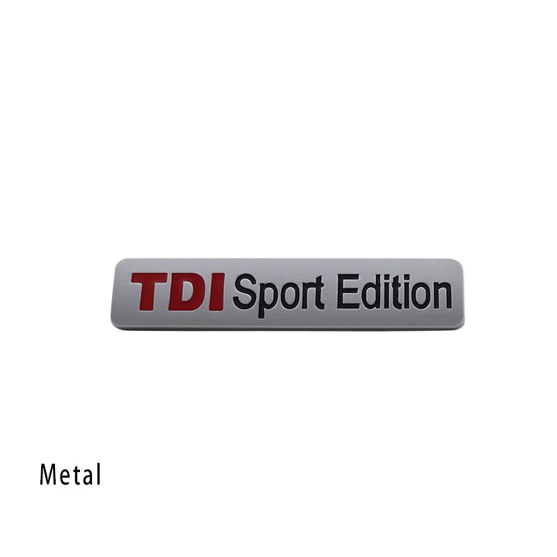 Автостайлинг TDI Sport Edition для Боковины Крыла Автомобиля, Наклейка-Эмблема для Багажника