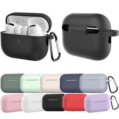 Силиконовый чехол для Airpods Pro 2 поколения Защитный чехол с крючком Беспроводные наушники Bluetooth Чехол для Air pods pro
