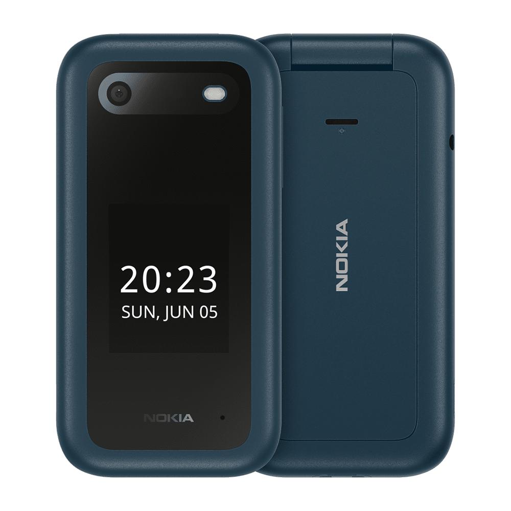 Восстановленный Nokia Original Nokia 2660 Flip 4G  (2022) Кнопочный мобильный телефон с поддержкой LTE 4G и одной/двумя SIM-картами