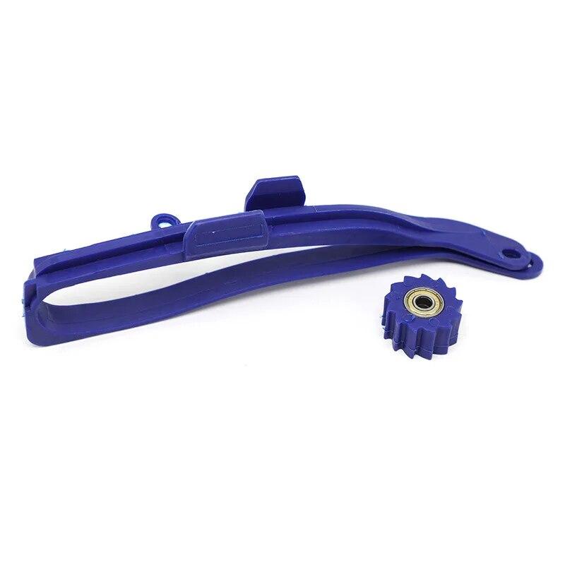 Слайдер цепи, направляющая маятника, нижний ролик + комплект направляющих Chian для YAMAHA YZ125 YZ250 YZ250F YZ450F 250F YZ250X WR250F WR450F