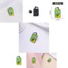 Creative New Style Metal Brooch Featuring Fun Cartoon Monster Juice Drink Design