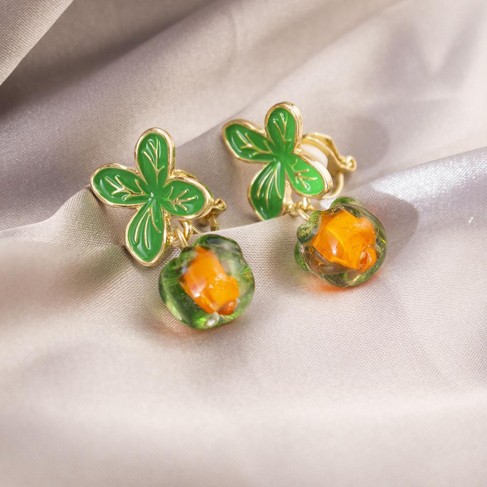 Универсальные легкие роскошные клипсы для ушей без проколов, повседневные высококачественные треугольные клипсы для ушей, универсальные женские серьги