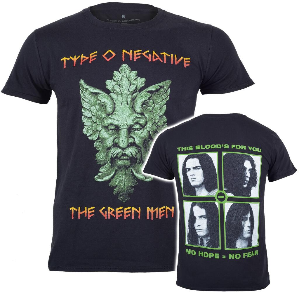 Футболка O Negative Официальная Зеленая Мужская Черная Новая S M L XL XXL